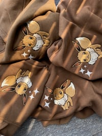 Image 1 of Eevee hoodie 🤎 (brown) 