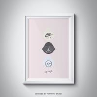 Image 2 of "AJ3" ORIGINAL FINE ART PRINT