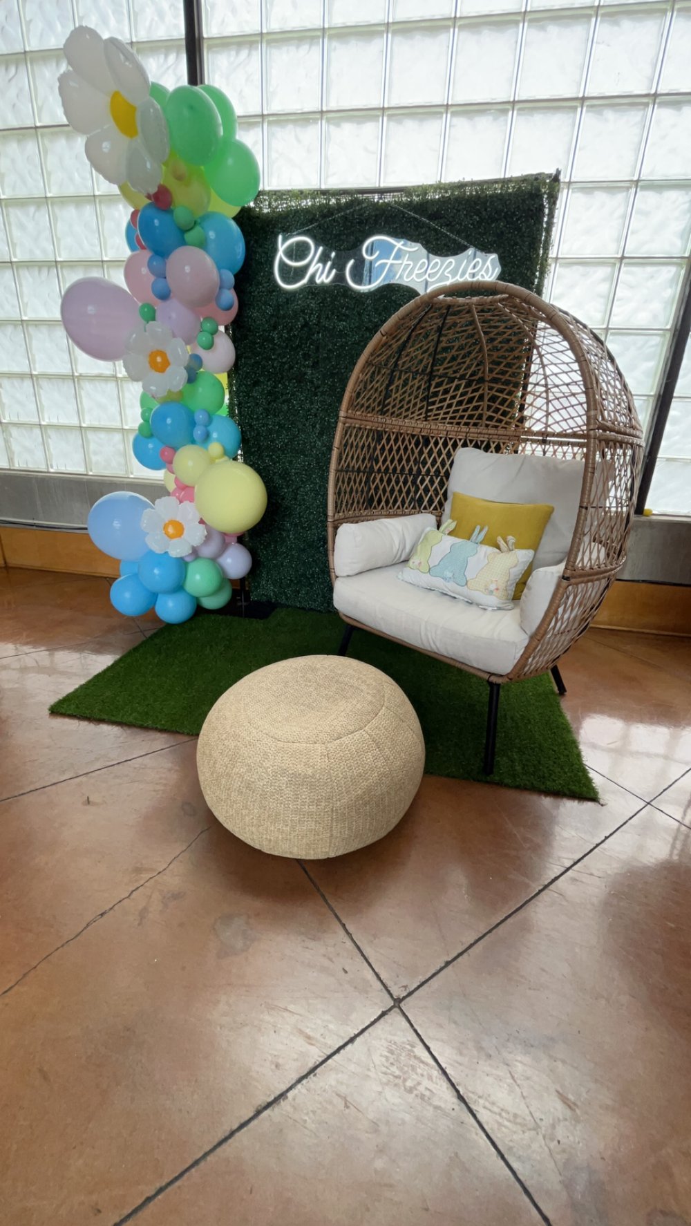 Boho Chic Egg Chair 