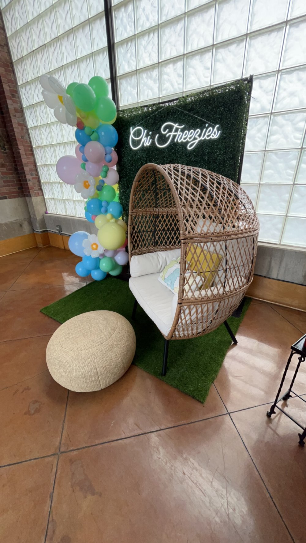 Boho Chic Egg Chair 