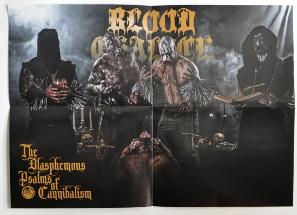 BLOOD CHALICE - THE BLASPHEMOUS PSALMS OF CANNIBALISM (12" LP)