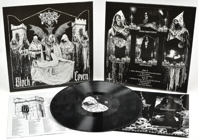 MEDIEVAL DEMON - BLACK COVEN (12"LP on WHITE VINYL)