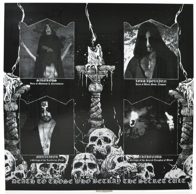 MEDIEVAL DEMON - BLACK COVEN (12"LP on WHITE VINYL)