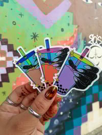 Boba "Nailfie" Vinyl Stickers