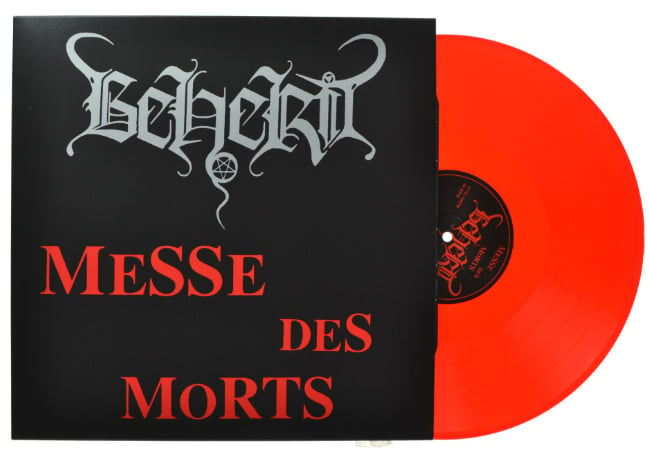 BEHERIT - MESSE DES MORTS (12" MLP on RED VINYL)