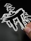 Classic ASDERtattoos logo sticker