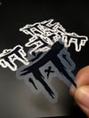 Transparent ADSERtattoos logo sticker