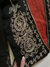 late 1960s hand embroidered black metallic HENDRIX Turkish dream jacket