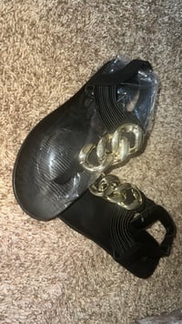 Image 2 of Black sandals 