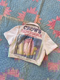 Image 2 of Crow’s button up blouse LARGE