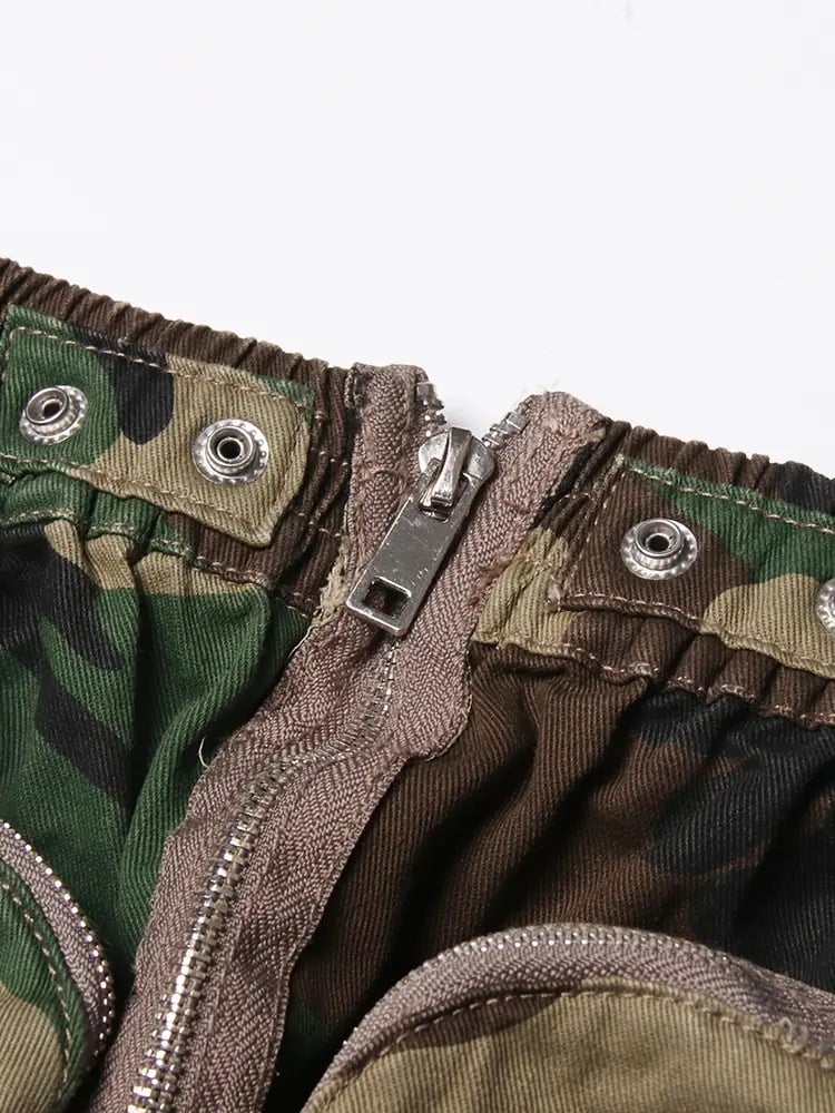 Image of Camouflage Cargo Skirt 