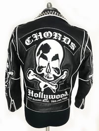 Image 1 of Marc Vachon Custom Chords Leather Jacket