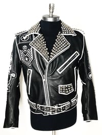 Image 2 of Marc Vachon Custom Chords Leather Jacket