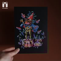 Image 2 of Over the Garden Wall inspired art print - A5