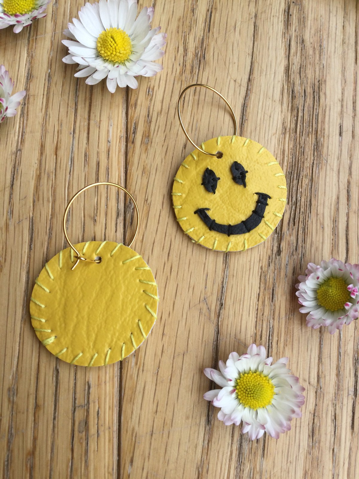 Image of Smiley Face Earrings