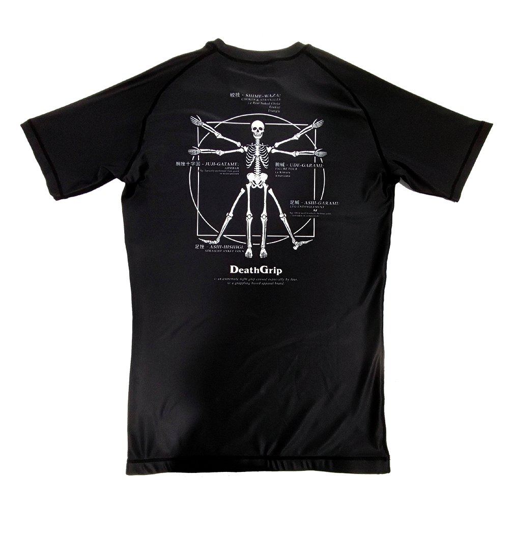 Image of 'Anatomy of Submission' rashguard. - PRE-ORDER.