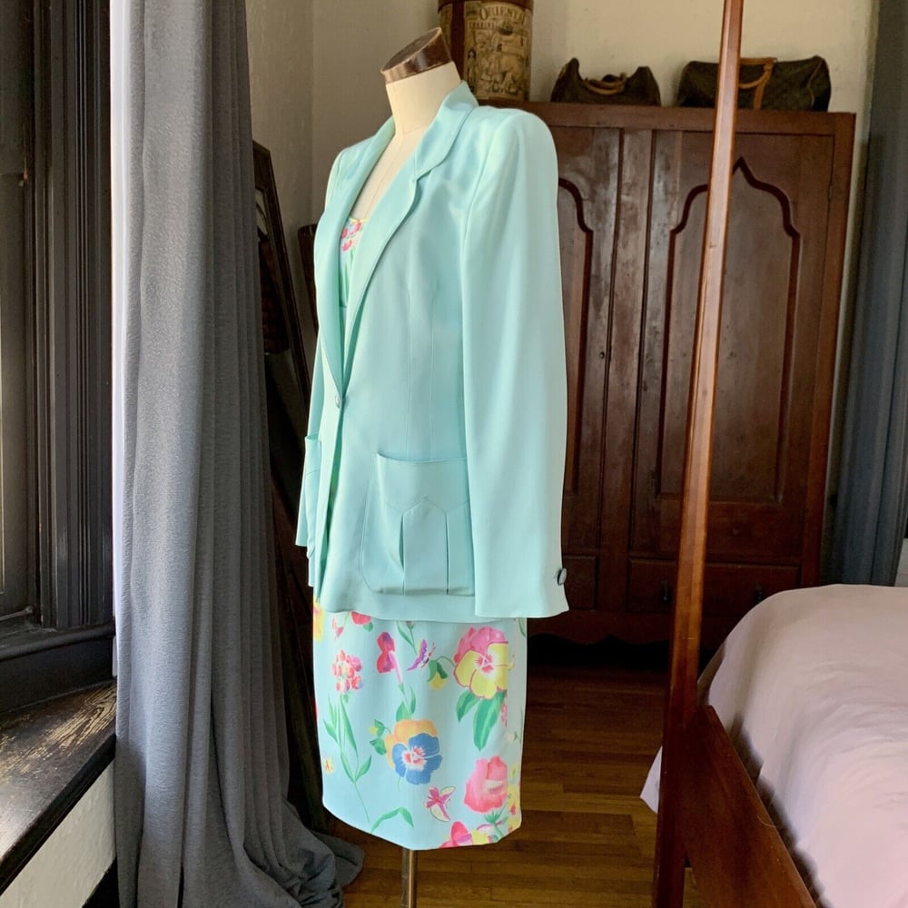 Emanuel Ungaro Two Piece Dress Jacket Medium