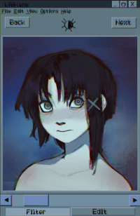 SERIAL EXPERIMENTS LAIN  - LARGE PRINT