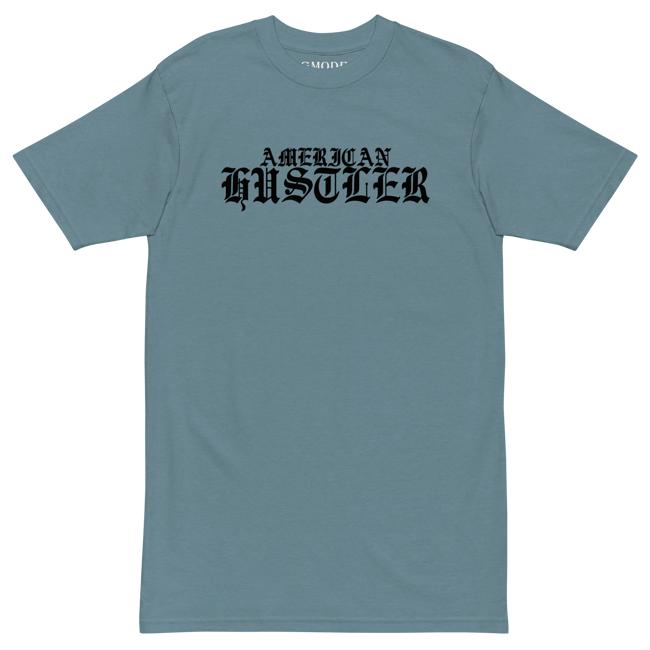 Men’s American Hustler premium heavyweight tee