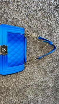 Image 1 of 3 Tone blue bag