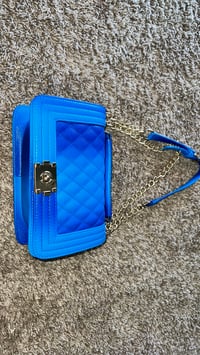 Image 2 of 3 Tone blue bag