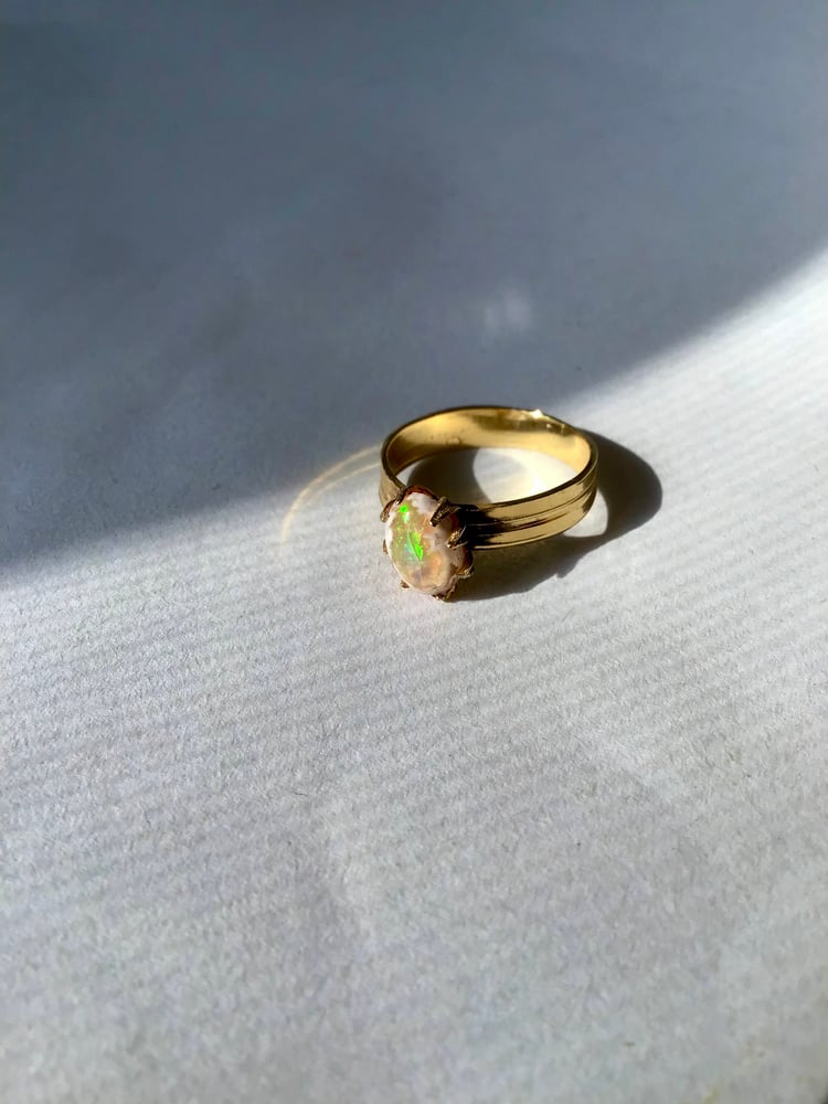 Image of Matrix Opal ring 