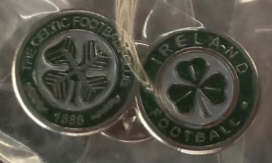 Celtic / Ireland friendship badge 