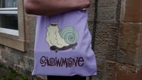 Snail Tote Bag - Lilac