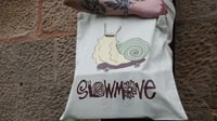 Snail Tote Bag - Mint Green