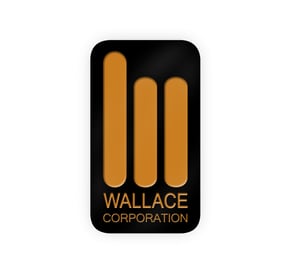 Blade Runner 2049 Denis Villeneuve inspired "Wallace Corporation" Soft Enamel Pin Badge