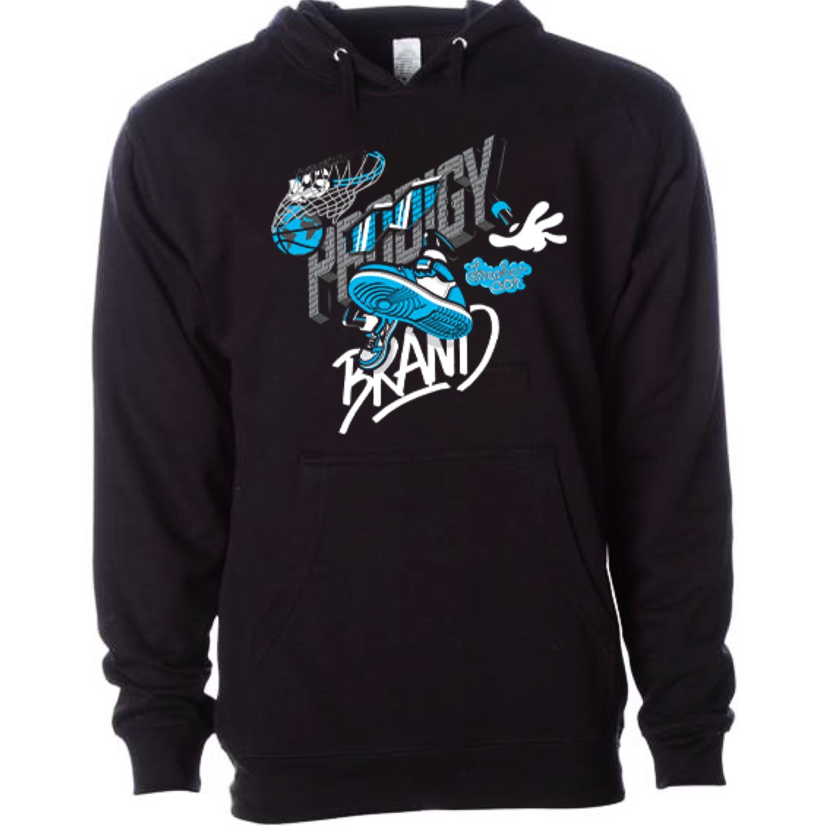 PRODIGY 1s COLLAB ICE BLUE HOODIE | BRAND PRODIGY