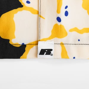 Image of In Bloom Button Up (Black/Yellow)