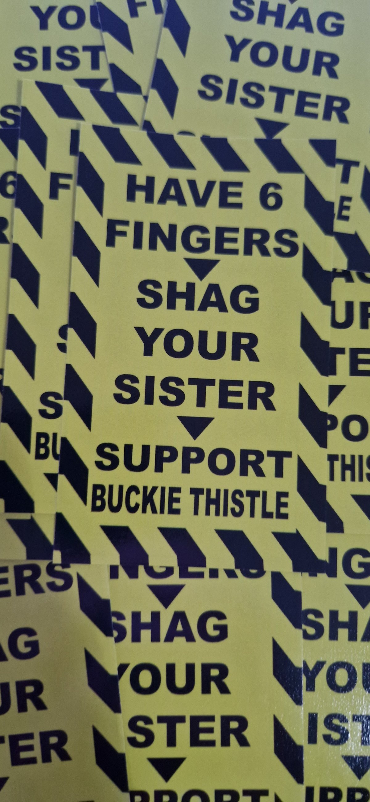 Pack of 25 10x6cm Deveronvale, Brechin City Anti Buckie Thistle Football/Ultras Stickers.