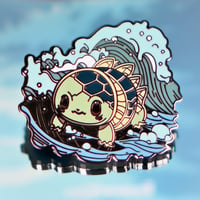 Image 3 of 1.5" Sea Guardian Pin