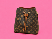 Brown bucket bag 