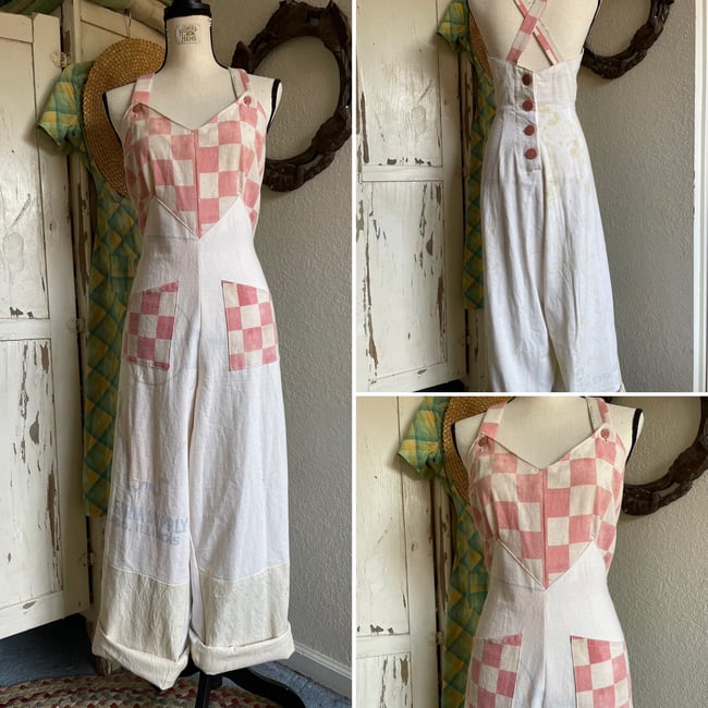 Sweetheart Overalls LARGE 