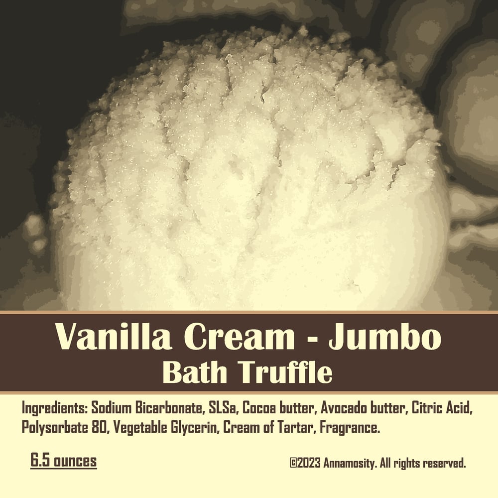 Image of Vanilla Cream - Jumbo - Bath Truffles
