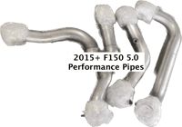2015-2020 F150 5.0 Performance Pipes (Cat Deletes)