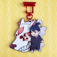 Image 1 of Aki and Fox Devil Wooden Charm