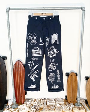 13ST x Dickies 874 Handprinted no.01