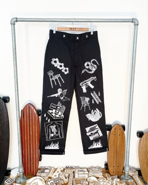 13ST x Dickies 874 Hand Printed no.6