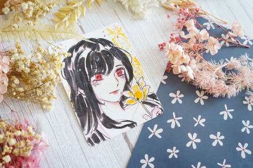 Image of FF7 Tifa Lockhart Original Art