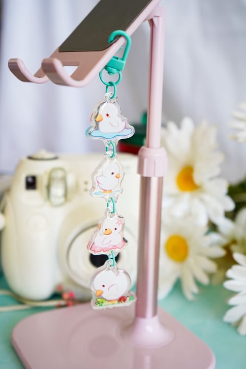 Image of Ducks being just Duck Linking Charm