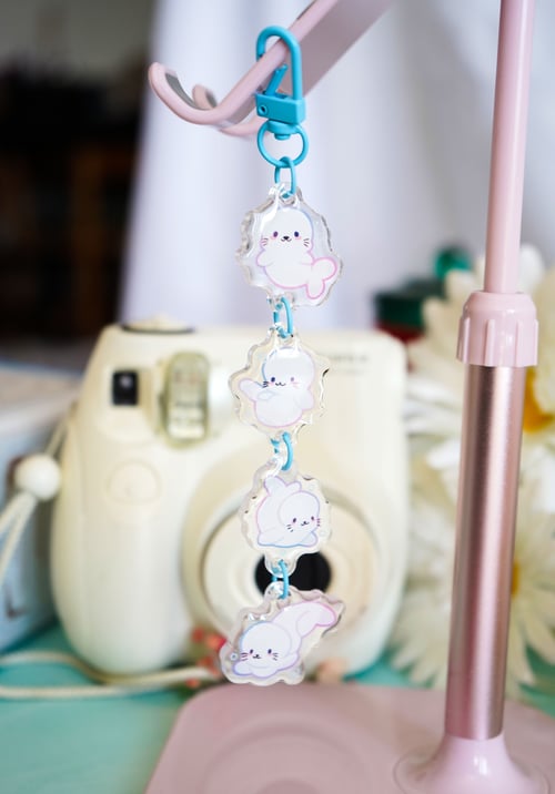 Image of Cute Seals Linking Charm