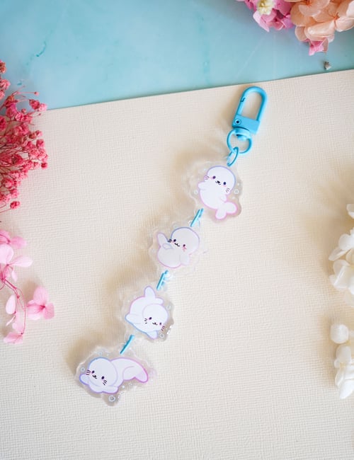 Image of Cute Seals Linking Charm