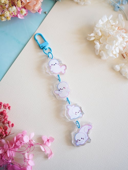 Image of Cute Seals Linking Charm