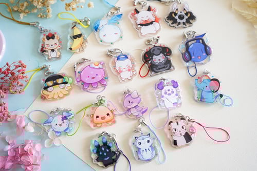 Image of NIJISANJI EN Mascot Acrylic Phone Charms