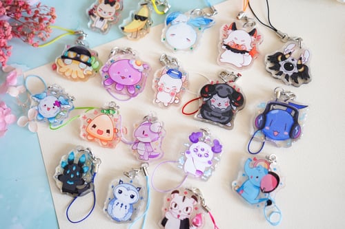 Image of NIJISANJI EN Mascot Acrylic Phone Charms
