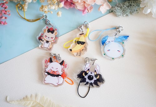 Image of Nijisanji En Luxiem Mascot Acrylic Phone Charms