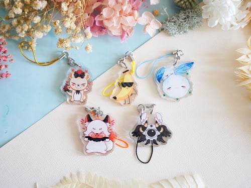 Image of Nijisanji En Luxiem Mascot Acrylic Phone Charms